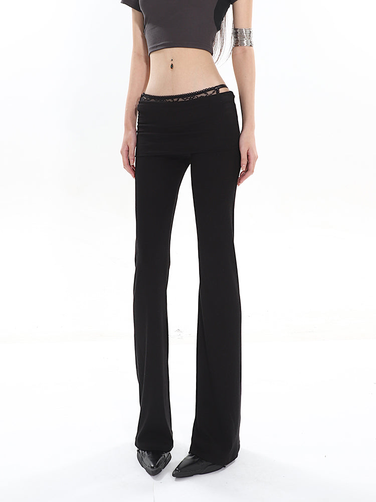【24s May.】Waist-cinching Stretch Bootcut Pants ArtsKoreanMan