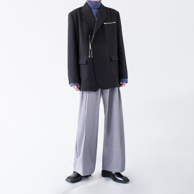 【25s Feb.】Korean Style Casual Trendy Zipper Suit Jacket