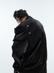 【24s Oct.】Liquid Glossy Outerwear Blazer ArtsKoreanMan
