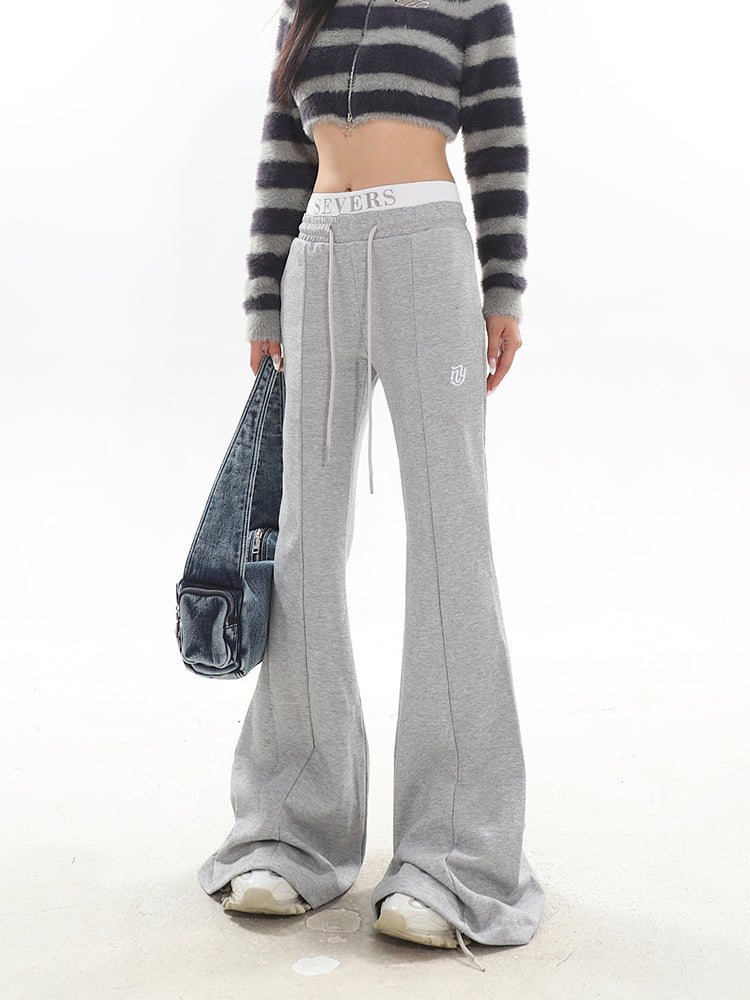 【23s November.】Vintage High Waist Drawstring Casual Pants ArtsKoreanMan