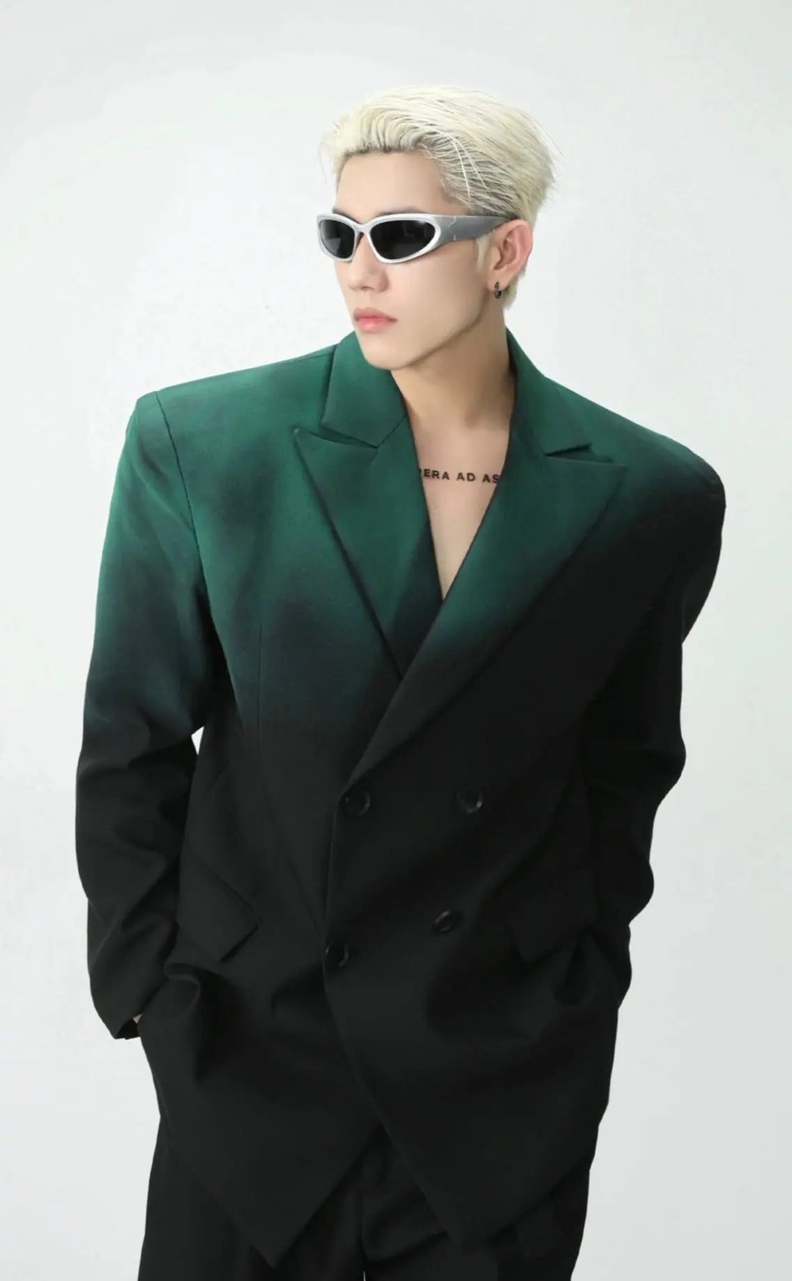 【23s August.】Gradient Shoulder Pad Jacket ArtsKoreanMan