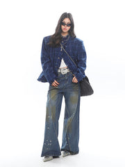 【25s Mar.】Chanel-Inspired Relaxed Fit Tweed Jacket