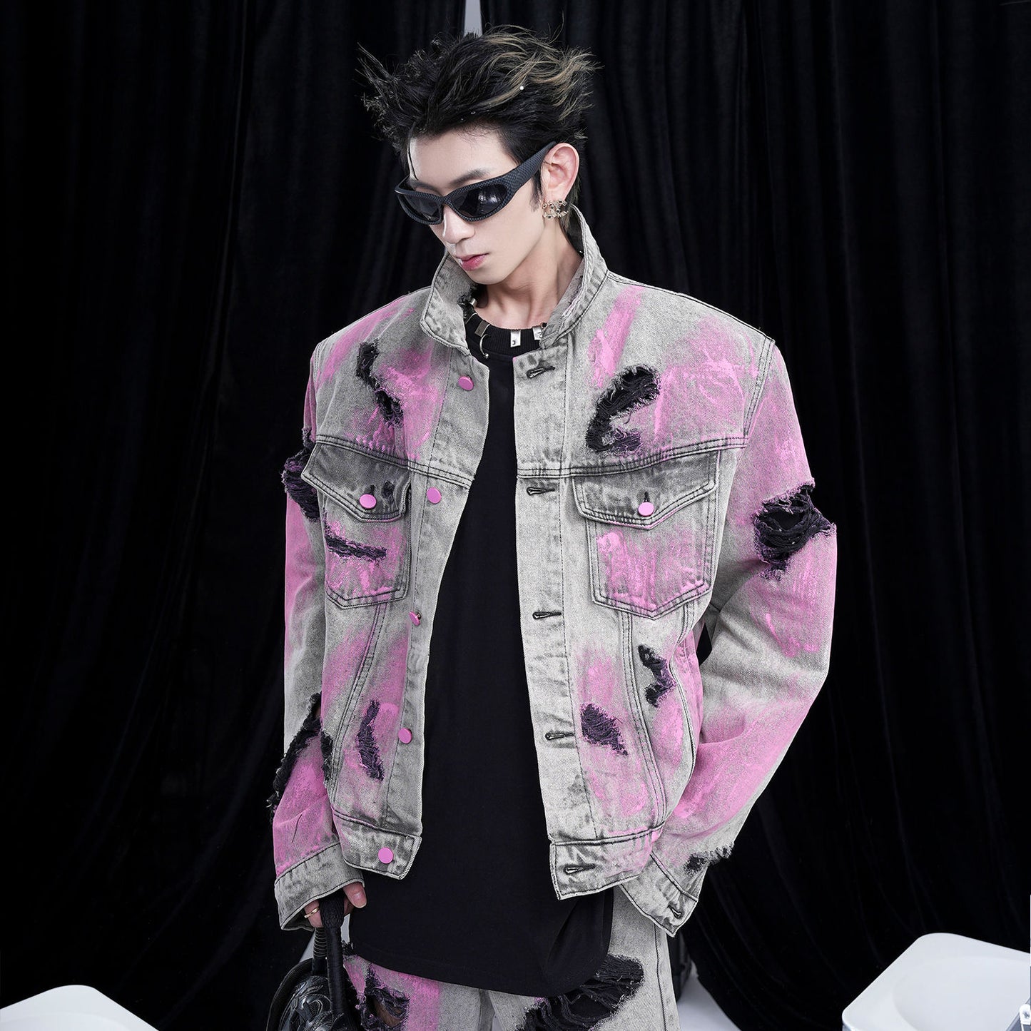 【24s July.】Graffiti Washed Jacket ArtsKoreanMan