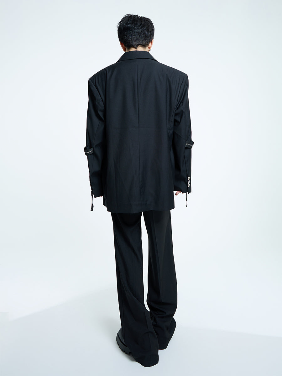 【23s September.】Metallic Embellished Blazer-L ArtsKoreanMan