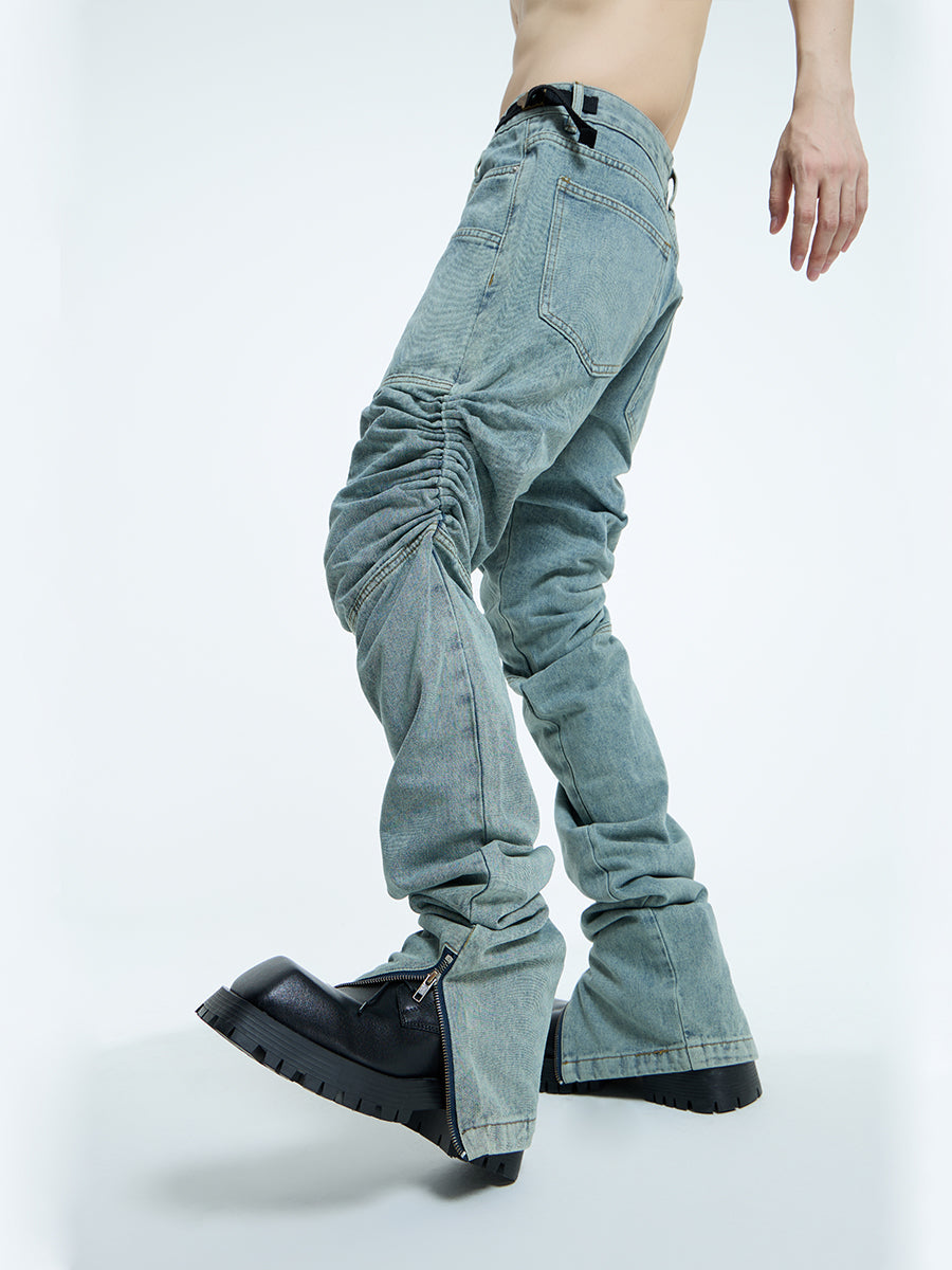 【23s September.】High Street Crinkled Washed Jeans -M ArtsKoreanMan