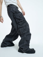 【23s September.】Oversized Mid-rise Jeans -L ArtsKoreanMan