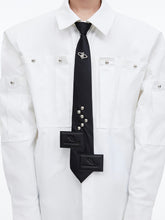 Premium Adjustable Leather Label Tie ArtsKoreanMan