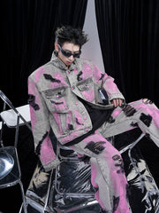 【24s July.】Graffiti Washed Jacket ArtsKoreanMan