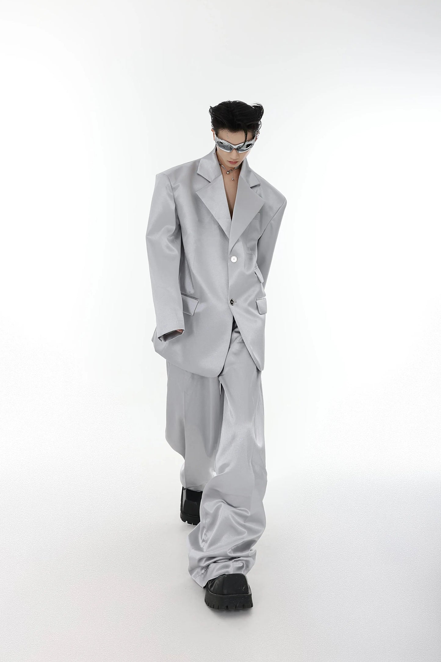 【23s August.】Simple Shoulder Pad Suit ArtsKoreanMan