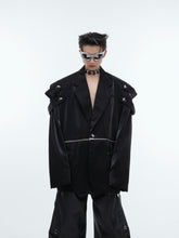 【24s Oct.】Liquid Glossy Outerwear Blazer ArtsKoreanMan