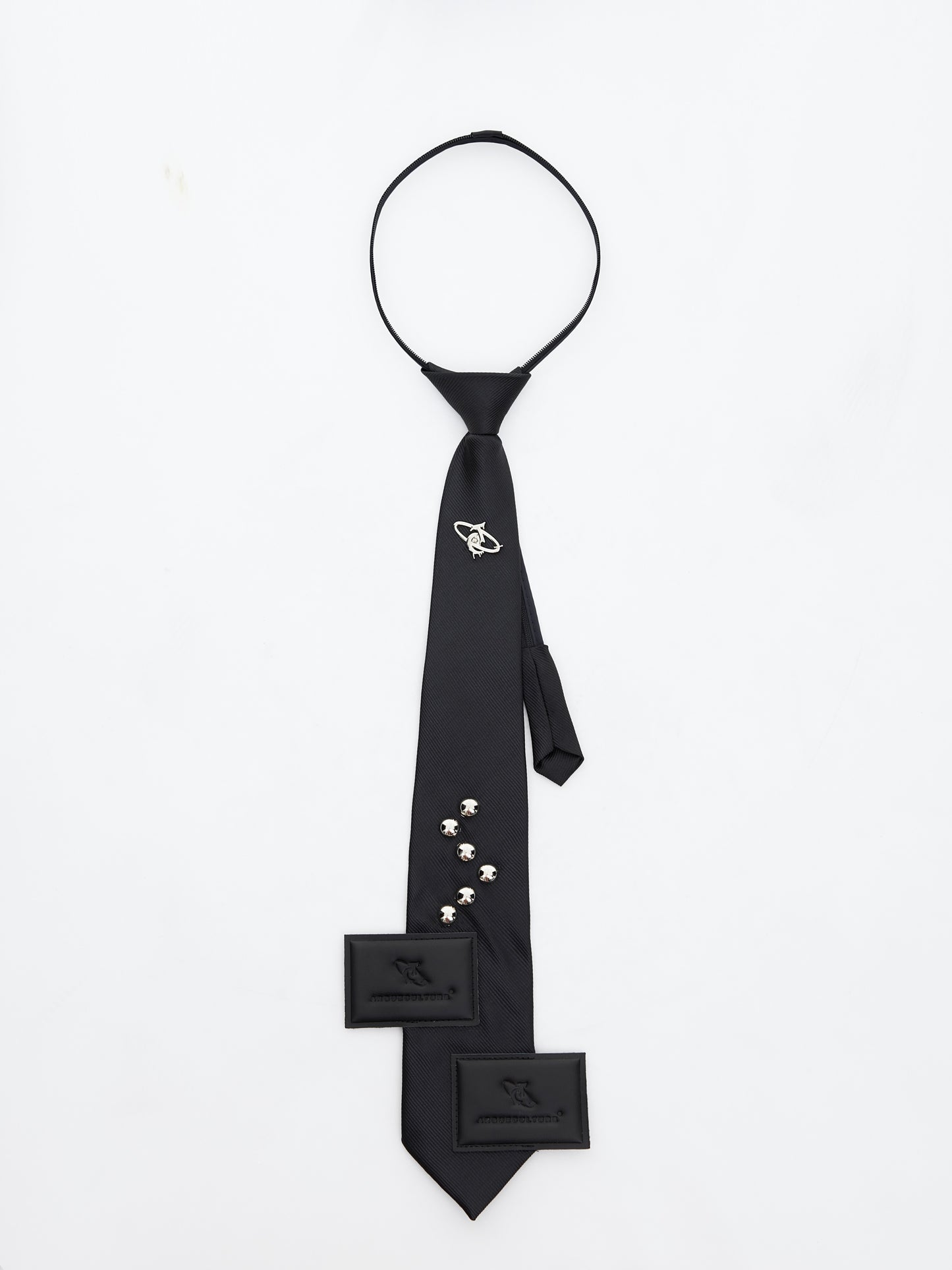 Premium Adjustable Leather Label Tie ArtsKoreanMan