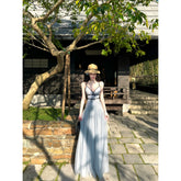 【26s May】Sheer Mesh Strappy Maxi Dress