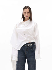 【26s Apr.】Deconstructed Convertible Panel Button-Up Shirt