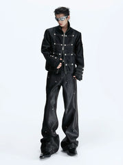 Napoleon Lustrous Cropped Jacket + Pants