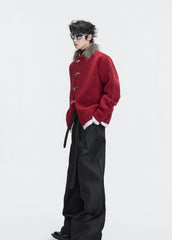 【25s Dec.】Glittery and Luxurious Metal Button Sweater