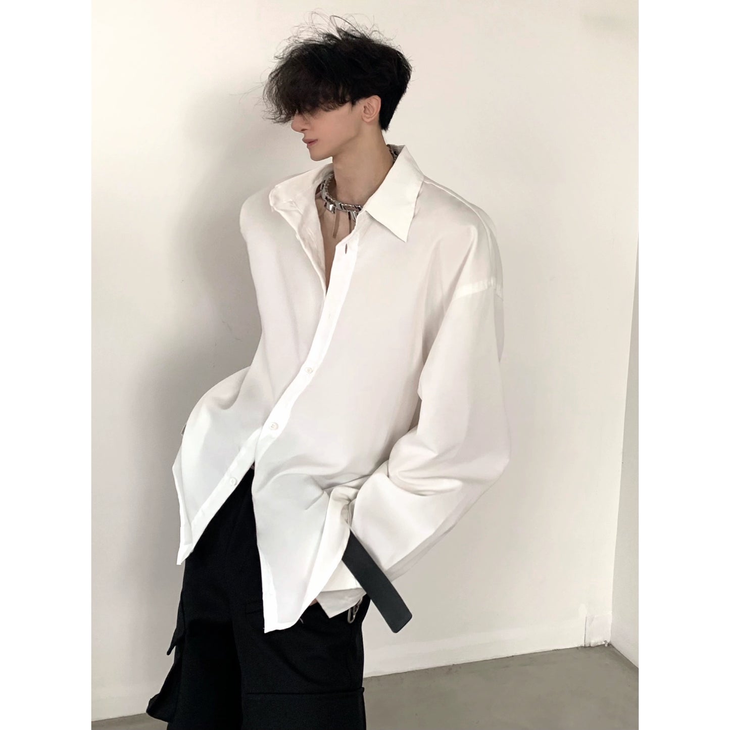【25s Jul.】Essential Draped Flow Long-Sleeve