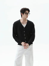 【26s Jan.】Old-Money V-Neck Soft Knit Cardigan