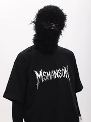 【25s Jul.】Dragon Backbone Graphic Oversized Drop Shoulder Tee