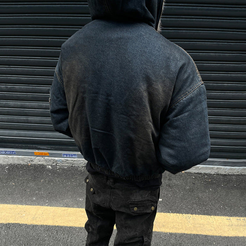 【25s Jul.】High Street Winter Plush Cotton Coat