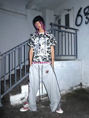 Silver Foil Graphic Street Tee