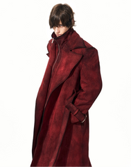 【25s Dec.】Spray-dyed Suede Coat