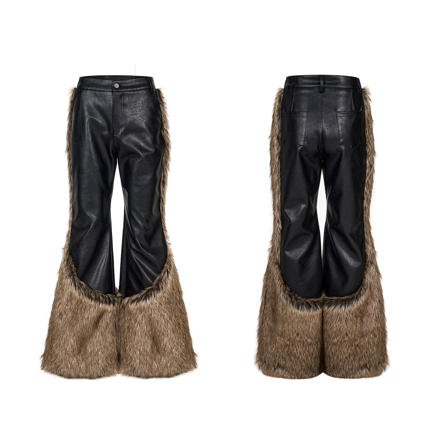 【25s Nov.】Fur-trimmed Leather Jacket / Pants