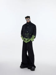 【23s December.】Christmas Gradient Stand Collar Faux Mink Sweater ArtsKoreanMan