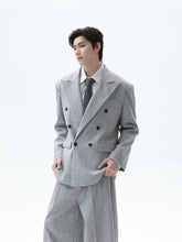 【25s Dec.】Retro V-neck Suit Jacket/Casual Pants