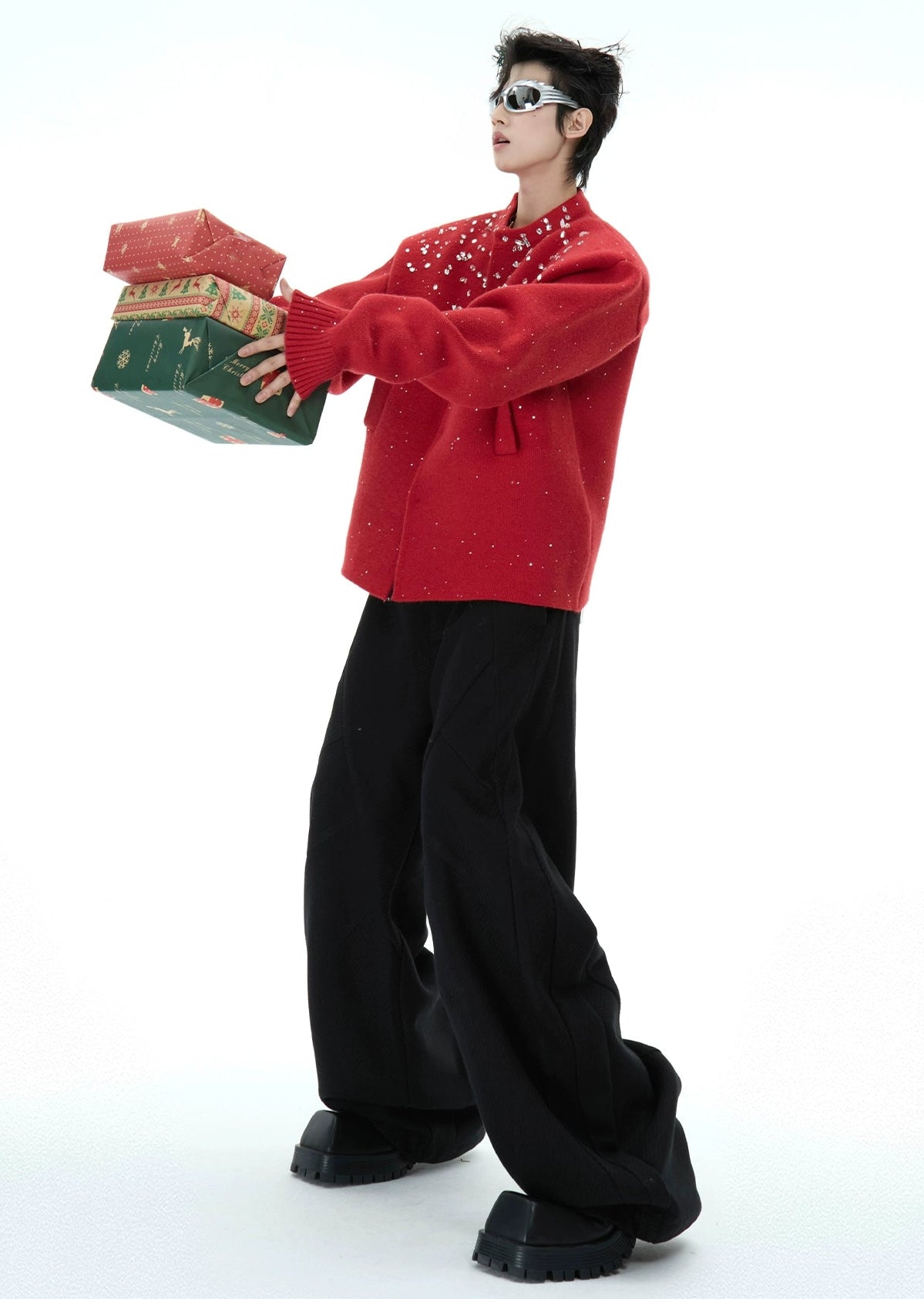 Deconstructed 3D-print Trousers