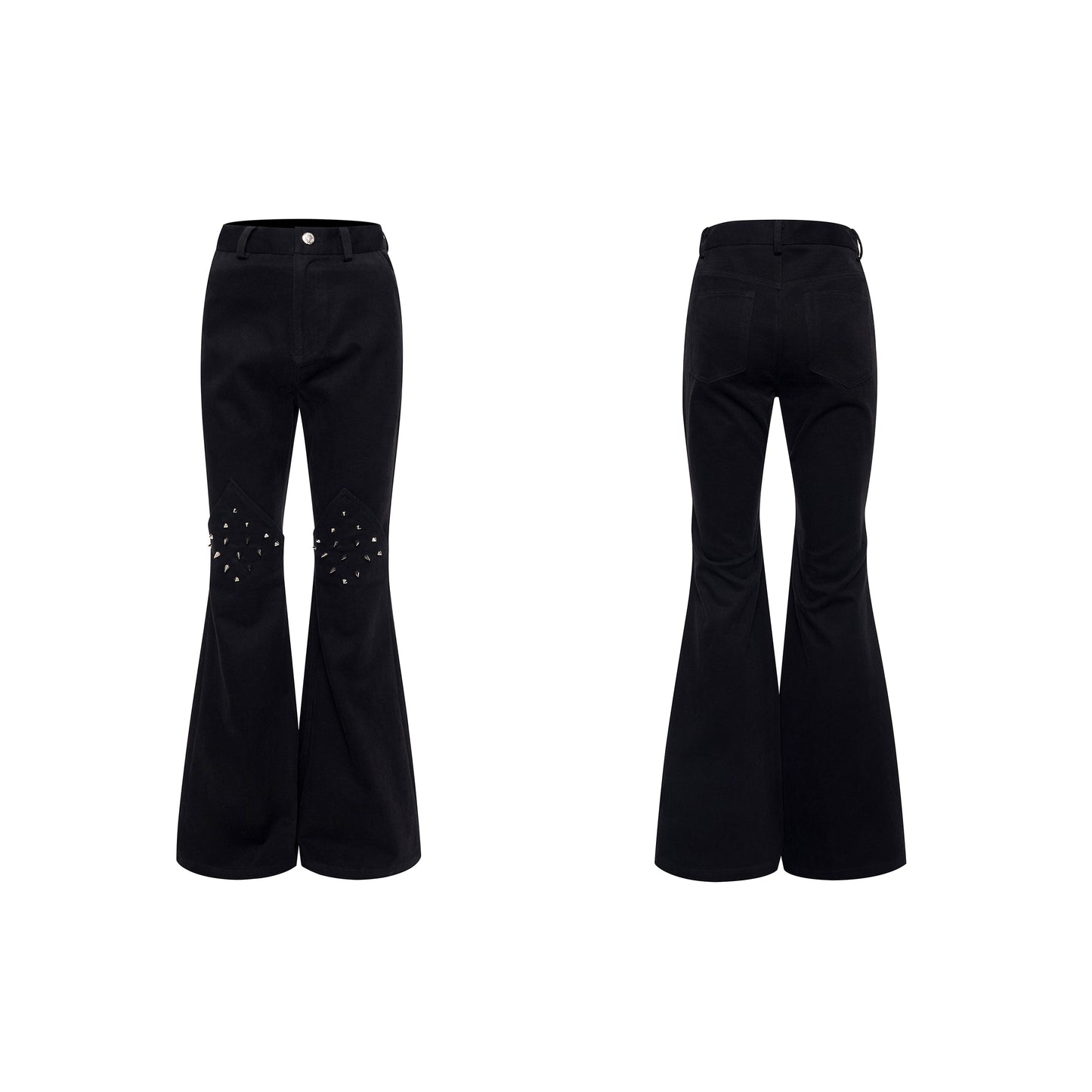 Rivet Dark Knight Casual Flared Pants