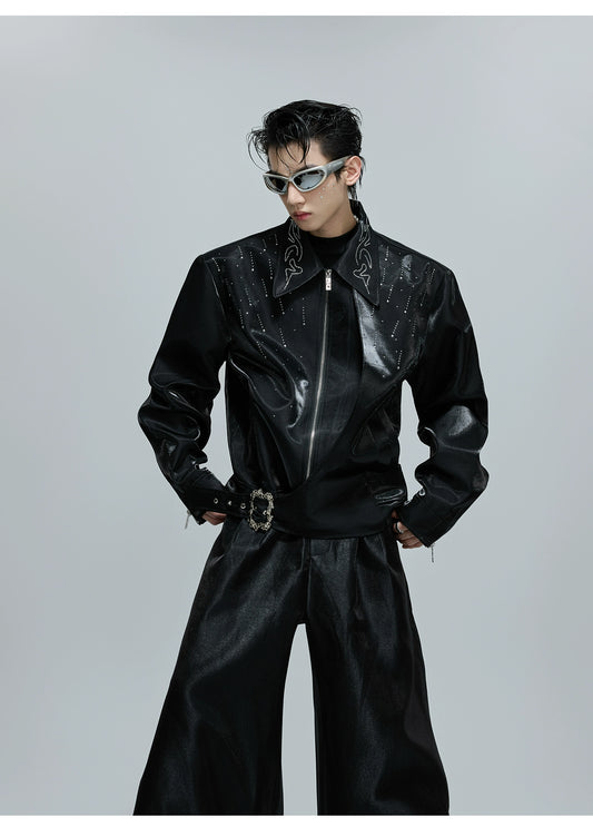 【25s Oct.】Stars* Matte Rhinestone Shiny Jacket