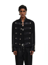 【26s May】Napoleonic Stand Collar Metal Button Lightweight Shirt Jacket