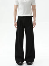【26s Jan.】Sculpted Panel Straight-Leg Tailored Trousers