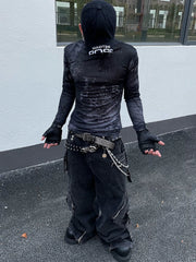 【25s May.】Turtleneck Mesh Bottoming Shirt