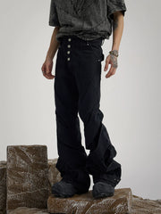 【26s Mar.】Deconstructed Washed Black Denim