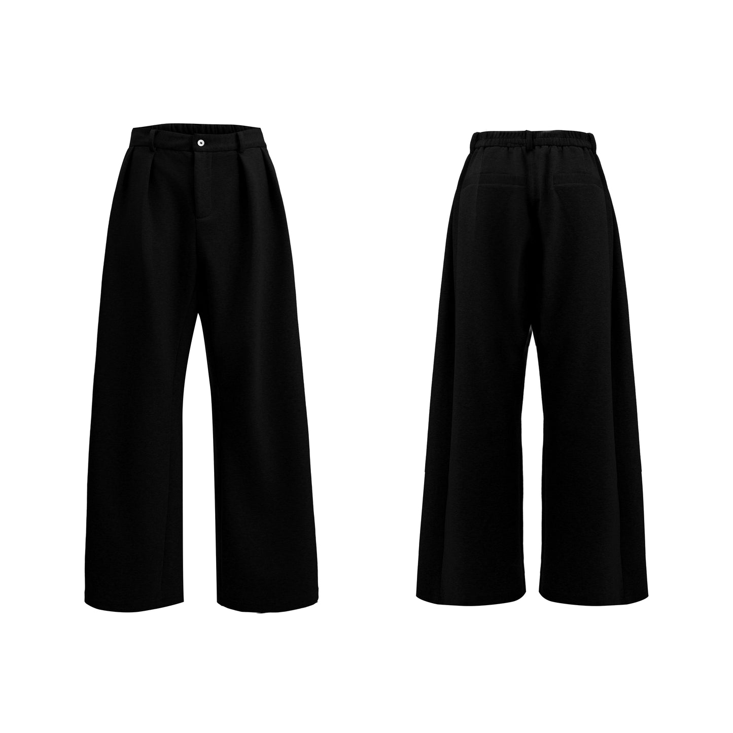 【25s Aug.】Fake Two-piece Shirt Stitching Hooded Sweatshirt/Pants