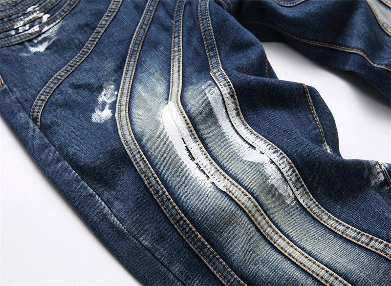 【25s Jul.】Men Straight Flared Jeans