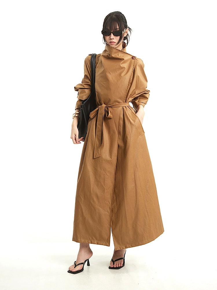 Elegant and Simple Long/short Trench Coat