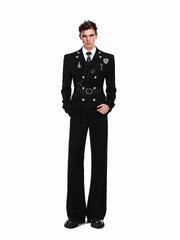 Silver Moon Sculpted Blazer