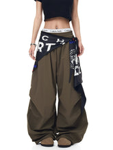 【25s Jul.】Retro Design Cargo Paratrooper Pants