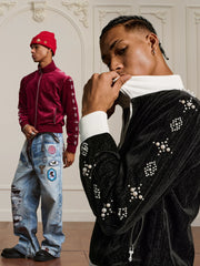 Velvet Pearl Workwear Jacket