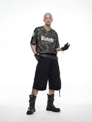 Camo Panel Jersey Street Tee