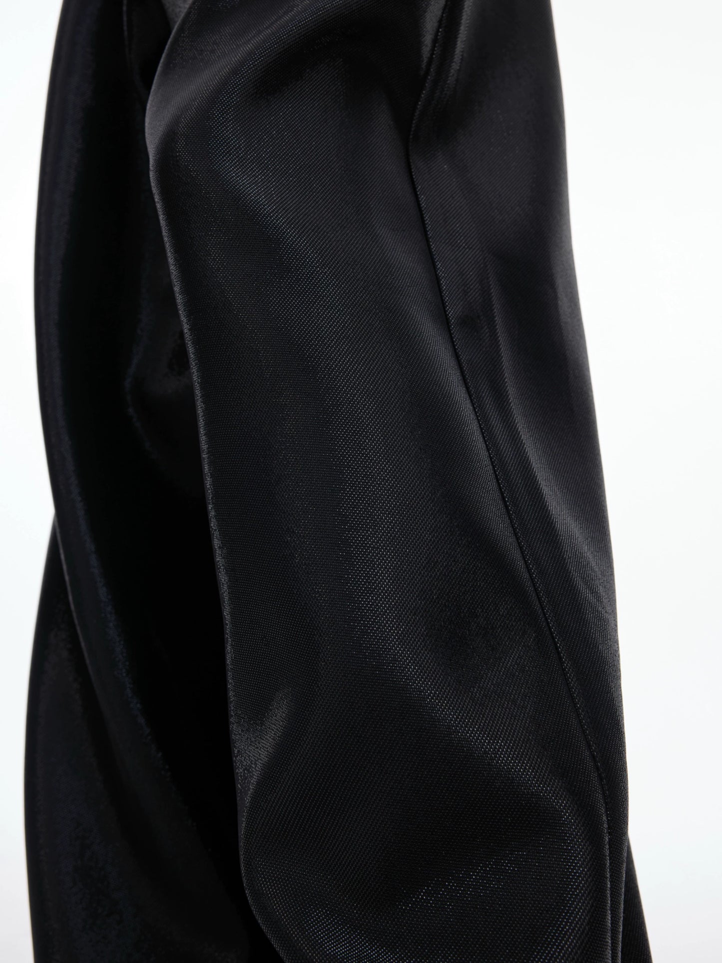 【25s Aug.】Liquid Glossy Flowy Straight-Leg Trousers