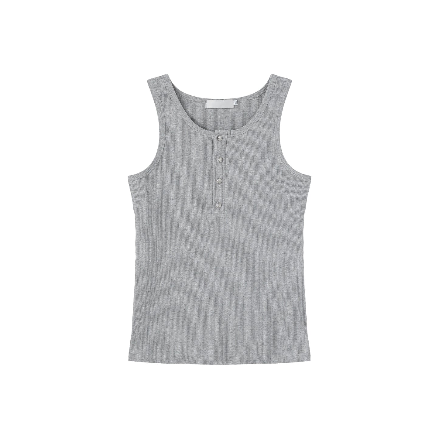 【25s Aug.】Minimalist Solid Color Crew Neck Tank Top