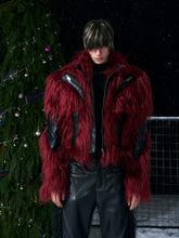 【26s Jan.】Eco-friendly Fur Patchwork Jacket