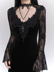 【25s Jul.】Ghost Gothic Style Dress