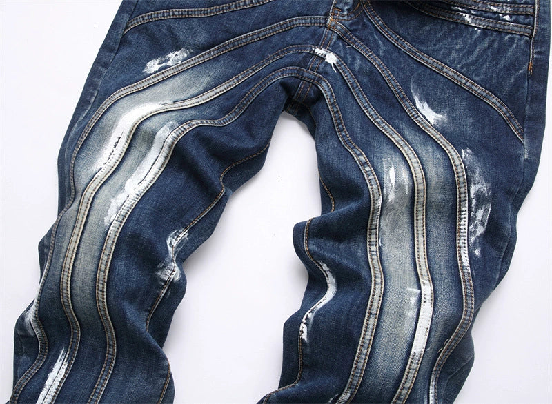 【25s Jul.】Men Straight Flared Jeans