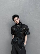 High-Street Turn-Down Collar Shirt