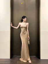 【25s Aug.】Asymmetrical One-Shoulder Backless Dress