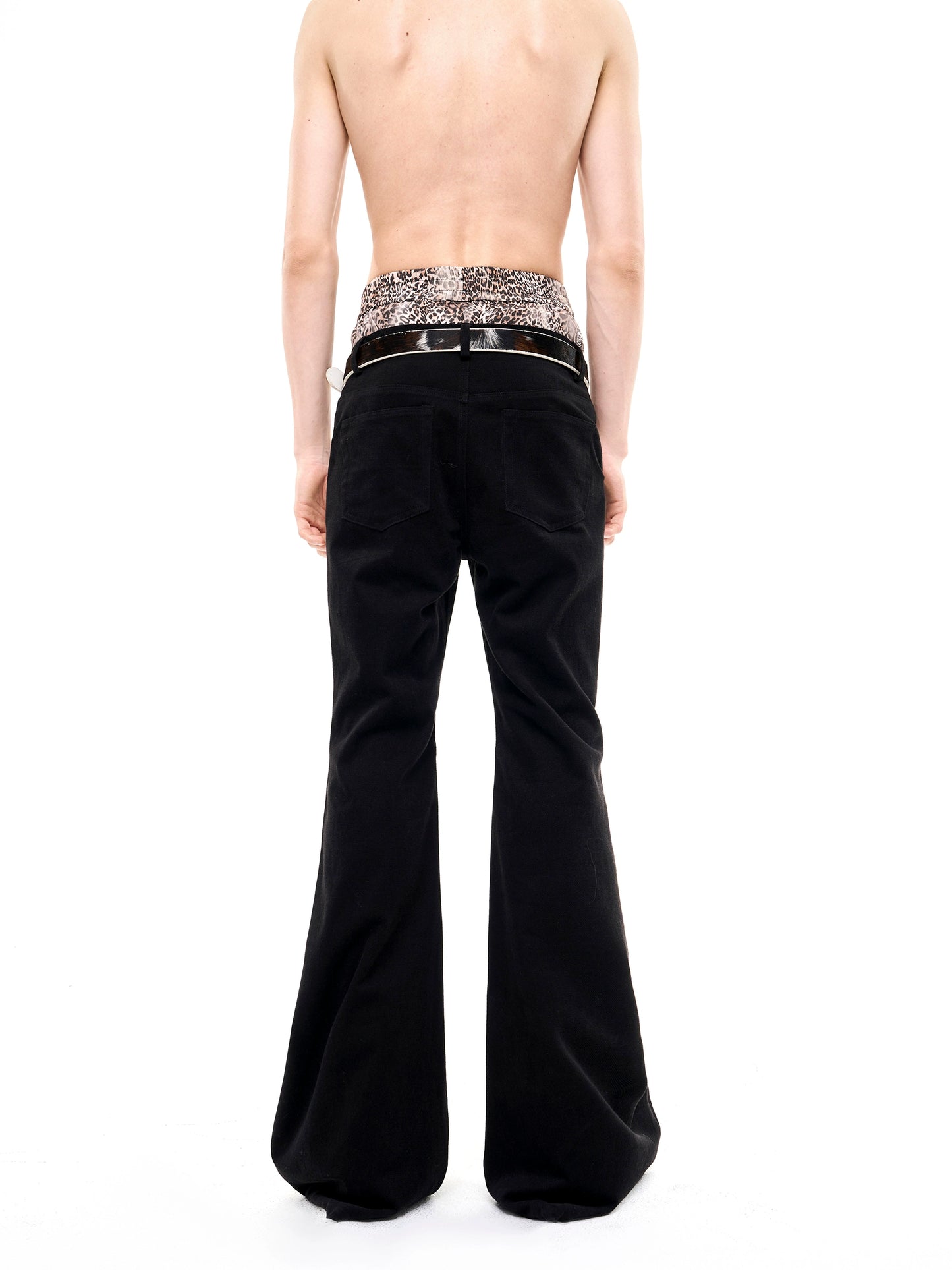 Rivet Dark Knight Casual Flared Pants